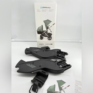 UPPAbaby VISTA 2015+ V2 Lower Adapters Stroller New In Box Black